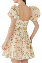 Manzanilla Puff-Sleeve Dress